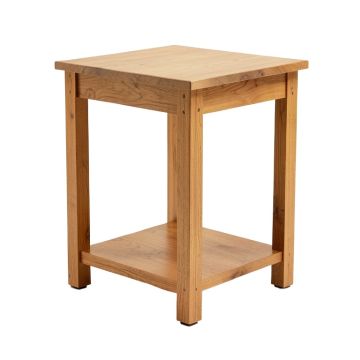 Locust Grove Kitchen Cart With Wood Top