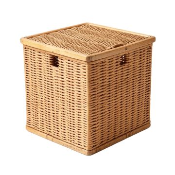 Bamboo Square Laundry Hamper