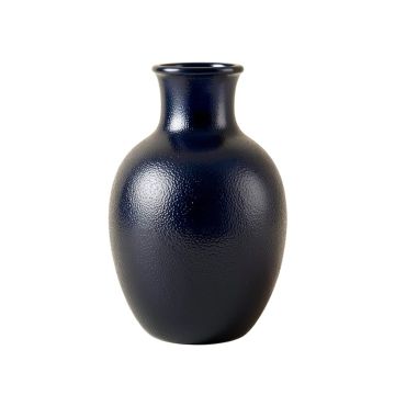 Reed Bridge Empty Decorative Vase - Navy