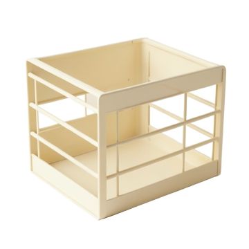Summit Brook Empty Furniture-Style Pet Crate - Cream