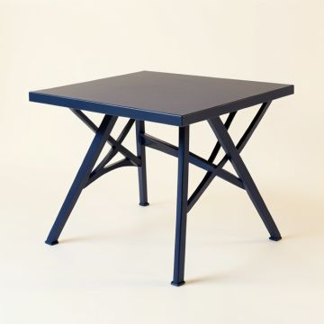 Lake Dale Patio Table - Navy (synthetic illustration; no displayed measurements)