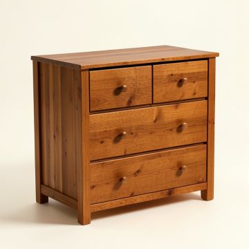 Westhoff 4 Drawer Combo Dresser (synthetic illustration; no displayed measurements)