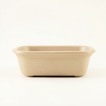 Holly Bend Empty Railing Planter With Integral Brackets - Beige (synthetic illustration; no displayed measurements)