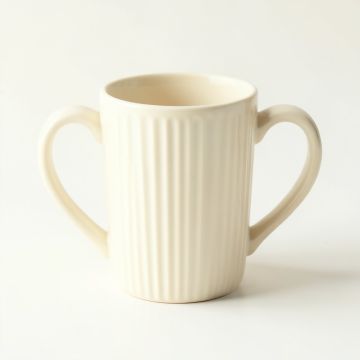 Vale Canyon Ceramic Mug - Ivory (synthetic illustration; no displayed measurements)