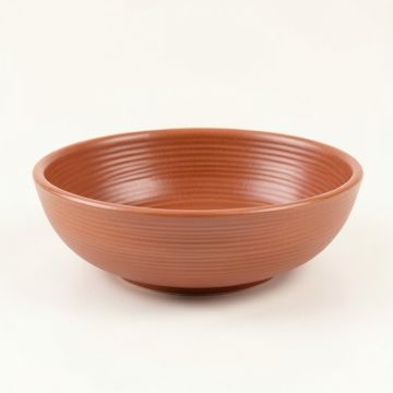 Bay Canyon Dining Bowl - Terracotta (synthetic illustration; no displayed measurements)