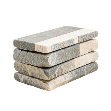 1 '' X 2 '' Natural Stone Stacked Stone Mosaic Tile