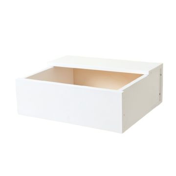 Glen Fold Under-Desk Drawer Unit - White