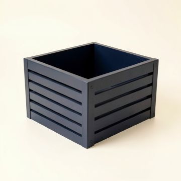 Aspen Bridge Empty Furniture-Style Litter Enclosure - Navy (synthetic illustration; no displayed measurements)