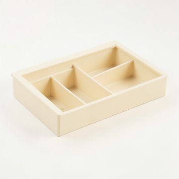 Heath Branch Empty Pantry Drawer Organizer Insert - Cream (synthetic illustration; no displayed measurements)