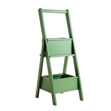 Sage Branch Empty Vertical Garden Frame - Green