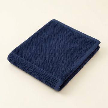 Aspen Crest Bath Towel - Navy (synthetic illustration; no displayed measurements)