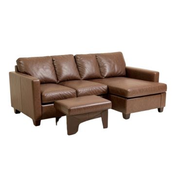Kaylee 97 '' Wide Left Hand Facing Sofa & Chaise With Ottoman