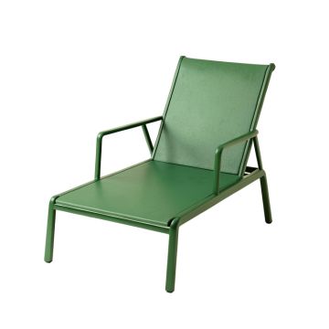 Dawn Bend Outdoor Lounge Chair - Green