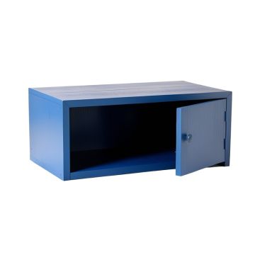 Stone Bridge Shoe Storage Bench - Blue