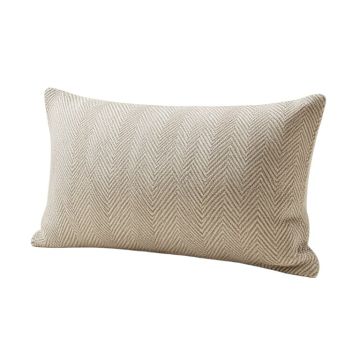 Estevao Modern Herringbone Rectangular Lumbar Pillow