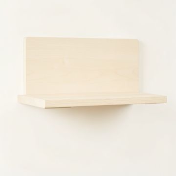 Ridge Brook Wall-Mounted Shelf - Ivory (synthetic illustration; no displayed measurements)