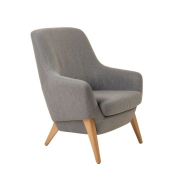 Ajrie 29 '' Wide Polyester Wingback Chair
