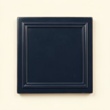 Dawn Bridge Uninstalled Square Decorative Tile - Navy (synthetic illustration; no displayed measurements)