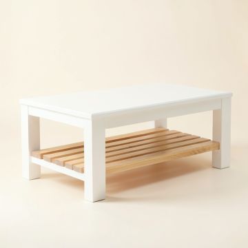 Holly Brook Coffee Table - White (synthetic illustration; no displayed measurements)