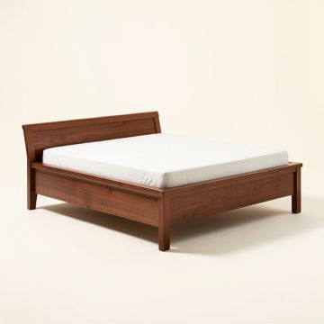 Wolak Solid Wood Platform Bed (synthetic illustration; no displayed measurements)