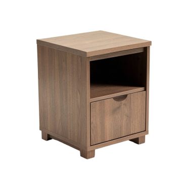 Camp End Table With Storage (synthetic illustration; no displayed measurements)