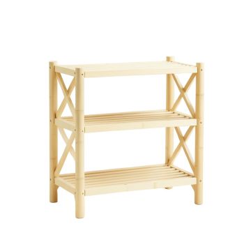 Lake Crest Empty Seed-Starting Shelving Unit Without Lights - Cream