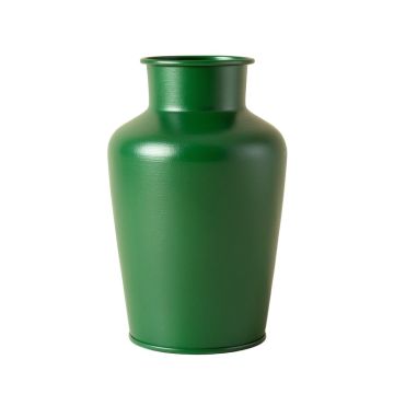 Ash Crest Empty Decorative Vase - Green