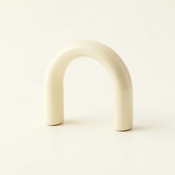 Hill Branch Cabinet Handle Without Packaging - Ivory (synthetic illustration; no displayed measurements)