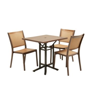Racquel Patio 3 Piece Bistro Set