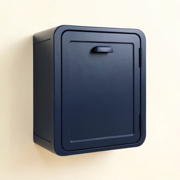 Olive Brook Wall-Mounted Laundry Cabinet - Navy (synthetic illustration; no displayed measurements)
