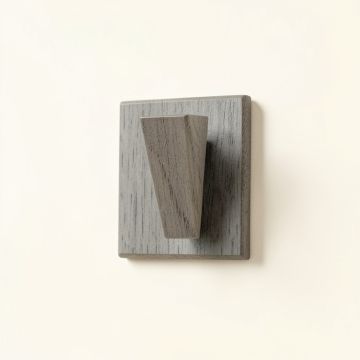 Spruce Arc Wall-Mounted Robe Hook - Gray (synthetic illustration; no displayed measurements)