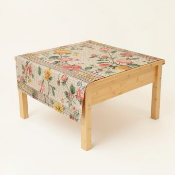 Bamboo Table 19 '' Vinyl Placemat (synthetic illustration; no displayed measurements)