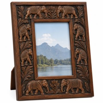 The Elephant Warriors Picture Frame