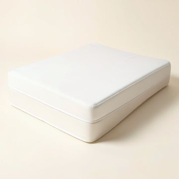 3 ” Memory Fiber & Memory Foam Hybrid Mattress Topper (synthetic illustration; no displayed measurements)