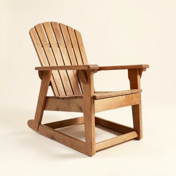Abdool Wooden Rocking Chair (synthetic illustration; no displayed measurements)
