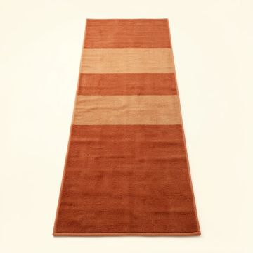 Summit Crest Narrow Runner Rug - Terracotta (synthetic illustration; no displayed measurements)