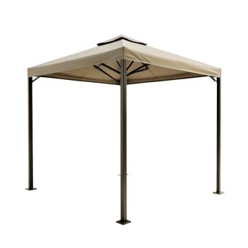 Soft Backyard 10 Ft. W X 12 Ft. D Steel Pergola With Canopy