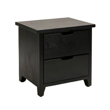 Leflore Solid Wood 2 - Drawer End Table With Storage