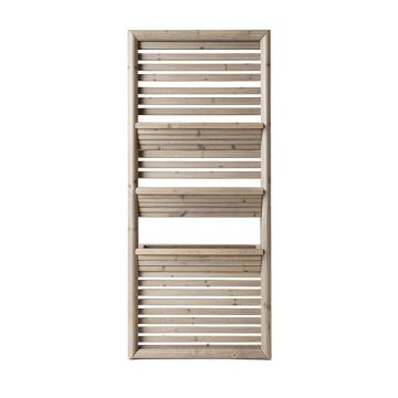 Olive Bridge Empty Vertical Garden Frame - Gray