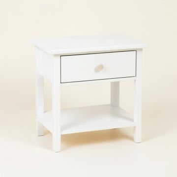 Stone Bluff Nightstand - White (synthetic illustration; no displayed measurements)