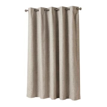Nepal Global Print Geometric Blackout Thermal Grommet Single Curtain Panel