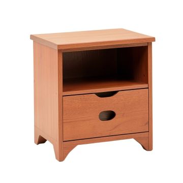 Wren Crest Nightstand - Terracotta (synthetic illustration; no displayed measurements)