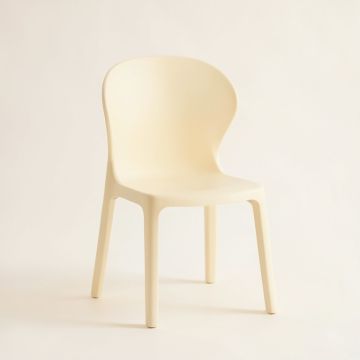 Cove Bridge Small Chair - Cream (synthetic illustration; no displayed measurements)