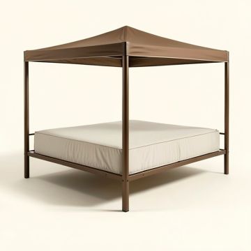 Reynal Canopy Bed (synthetic illustration; no displayed measurements)