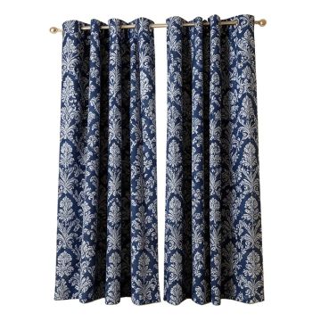Ambesonne Navy Blue Curtains