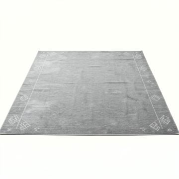 Oak Bridge Rectangular Area Rug - Gray (synthetic illustration; no displayed measurements)