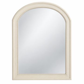 Pine Crest Framed Wall Mirror - Ivory