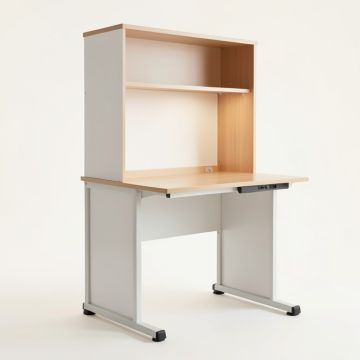 Axess Desk With Hutch (synthetic illustration; no displayed measurements)