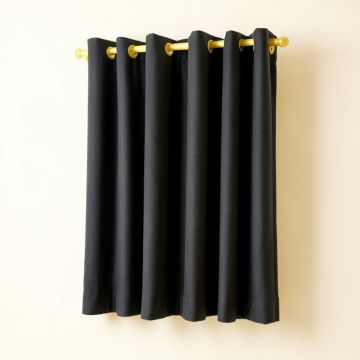 Brockham Solid Blackout Grommet Curtain Panels (synthetic illustration; no displayed measurements)