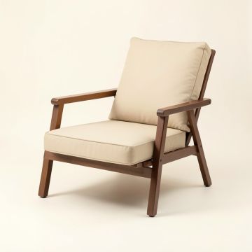 Panek Patio Chair With Cushions (synthetic illustration; no displayed measurements)